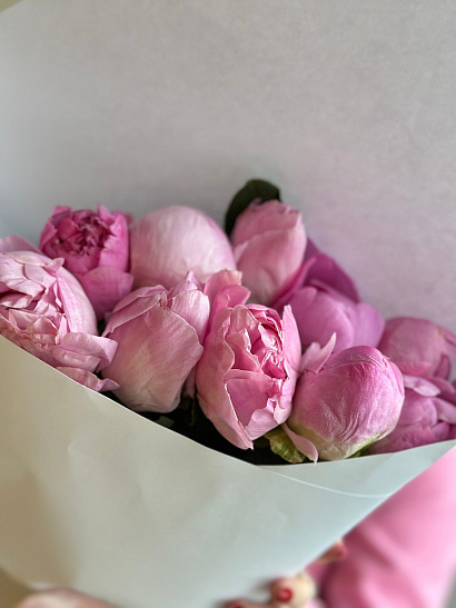 Охапка пионов Dinner Plate