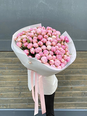 Пионы 101 шт.