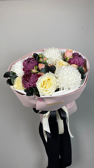 Сборный стильный букет