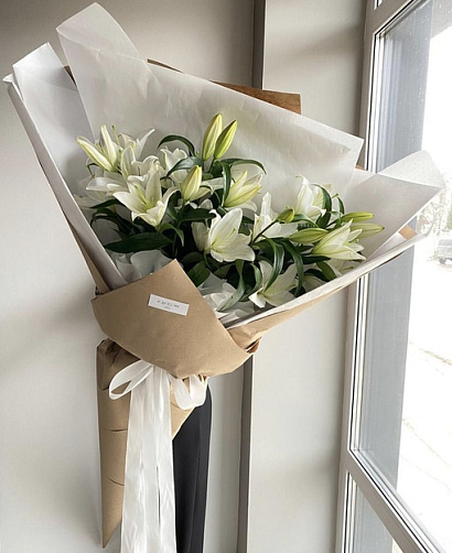 Гигант белых лилий 5 шт.