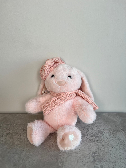 Кролик розовый 23 см