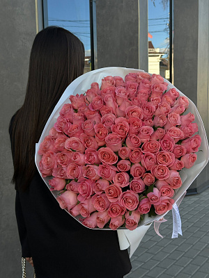 101 персиковая кенийская роза