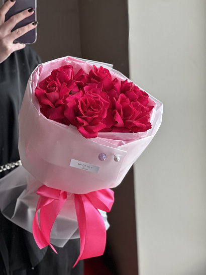 Букет-комплимент "Мягкая дерзость"