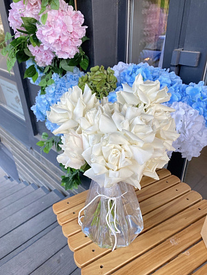 Букет невесты «Белые кружева»