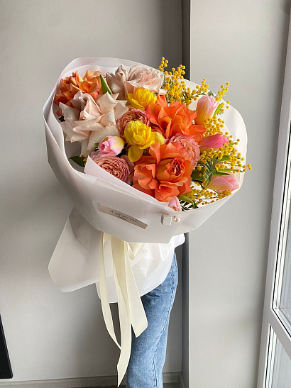 Яркие краски весны, размер M