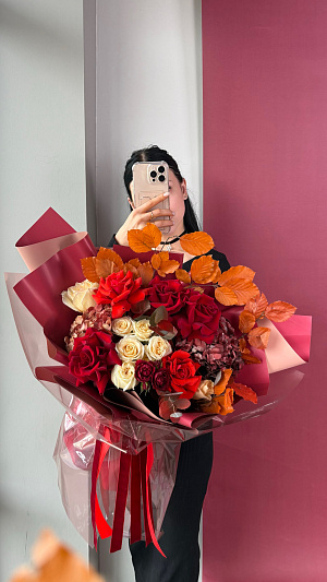 Авторский букет "Яркая осень"