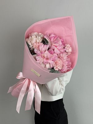 Розовый кулёк нежности